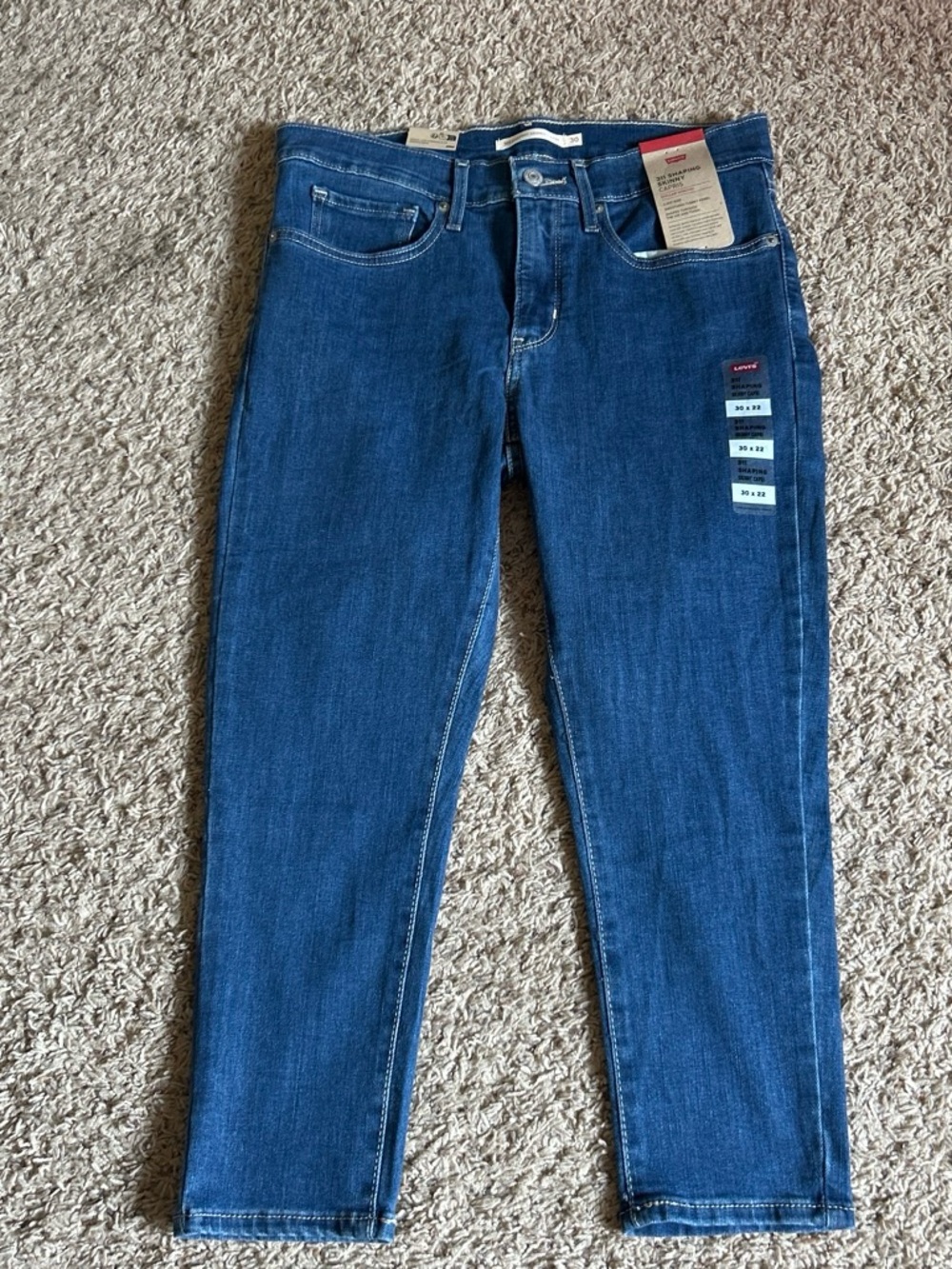 Levi's Women's Blue Skinny Jeans - Classic Indigo Wash